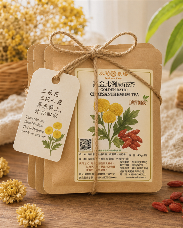 屏東伴手禮 (黃金比例3入),天菊農場
