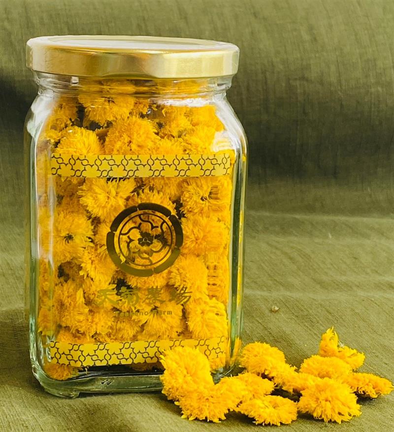 自然農法精選天菊玻璃瓶裝(15G),天菊農場