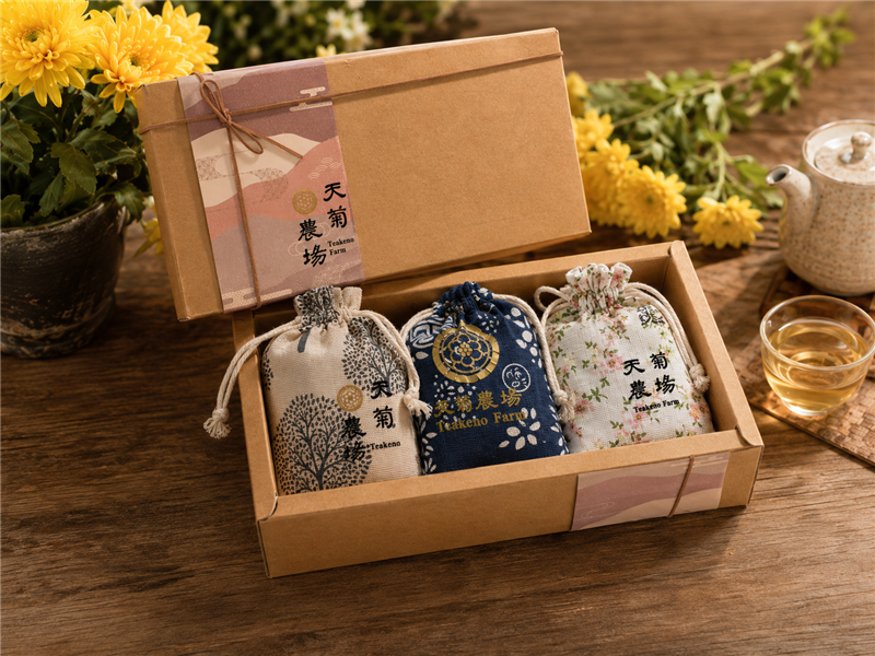 天菊農場,TEAKENO 花茶系列禮盒(菊之初、菊之愛、菊之華)